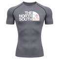The North South – Grey BJJ Rashguard