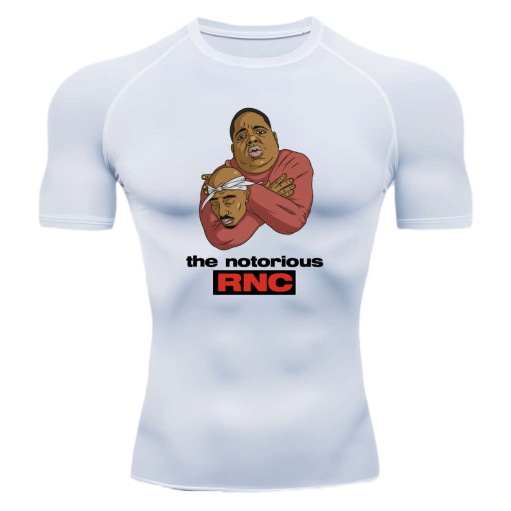 The Biggie x Tupac Rashguard – Rear Naked Choke Edition
